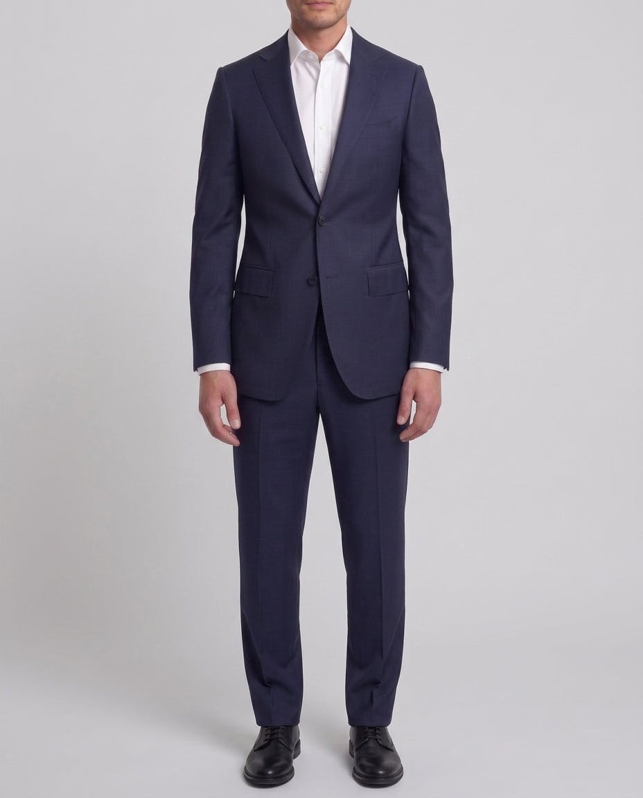 Powls Navy Wool Suit — photo 2