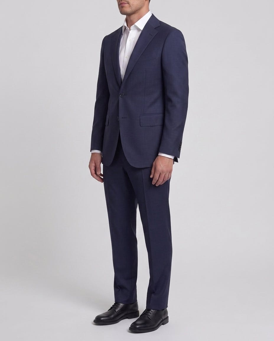 Powls Navy Wool Suit — photo 3
