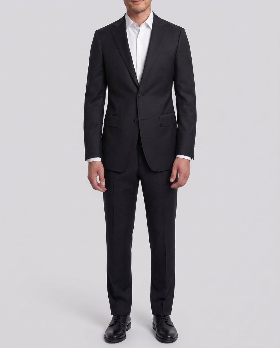 Robertson Black Wool Suit — photo 2