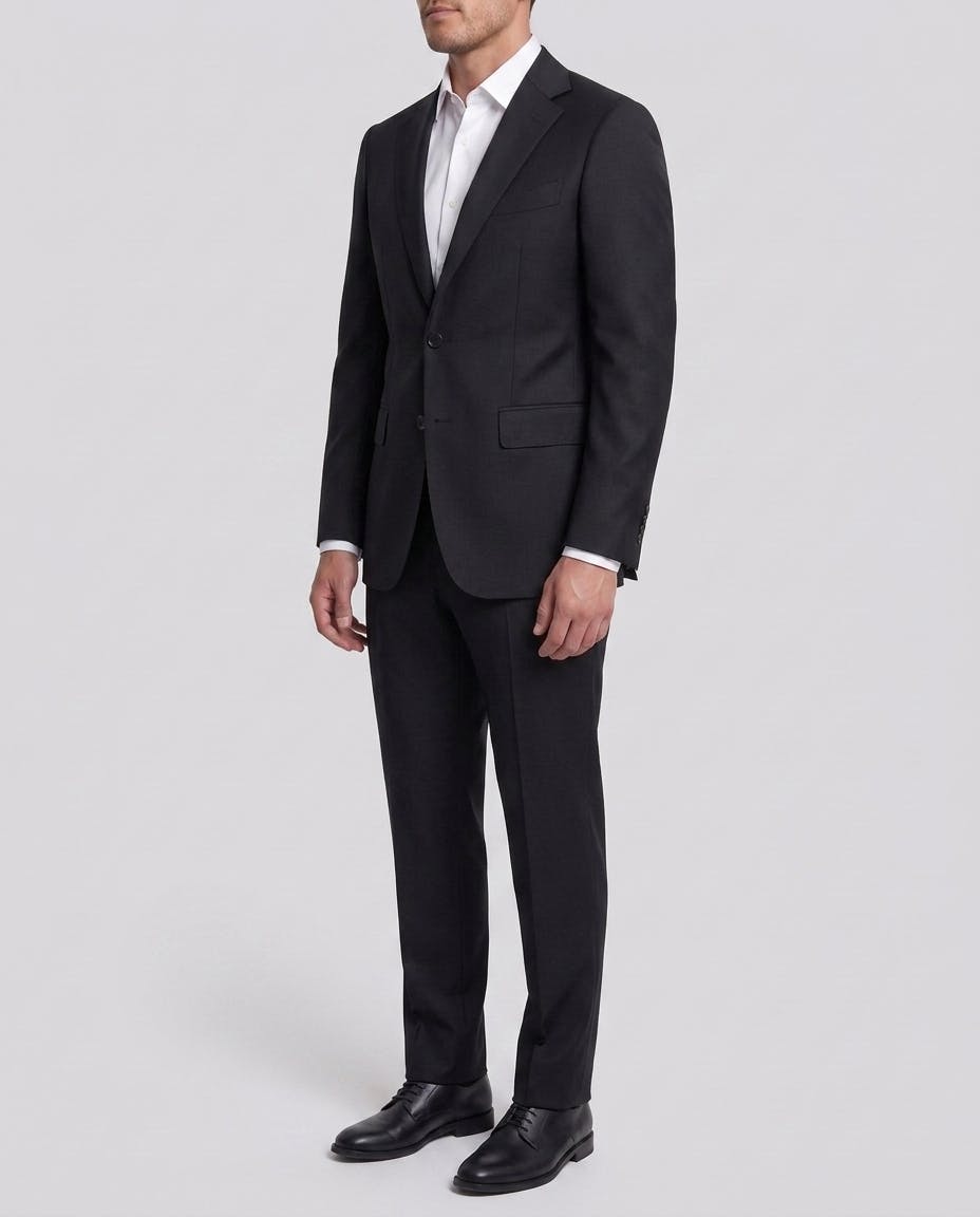 Robertson Black Wool Suit — photo 3