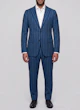 Rome Blue Pinstripe Wool Jacket — photo 2