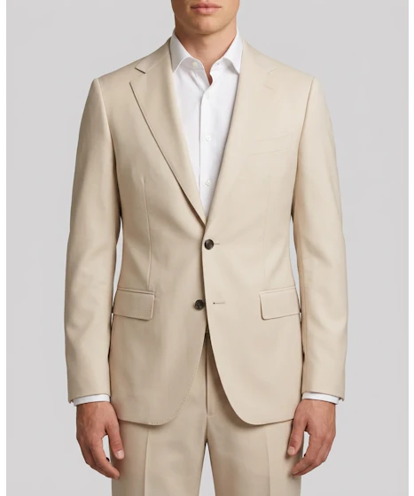Stockholm Beige Wool Suit — photo 1