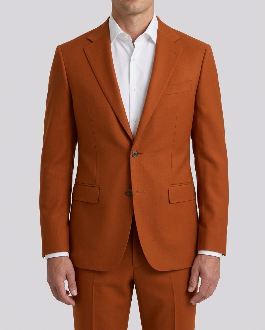InStitchu Assereto Rust Wool Jacket — photo 1