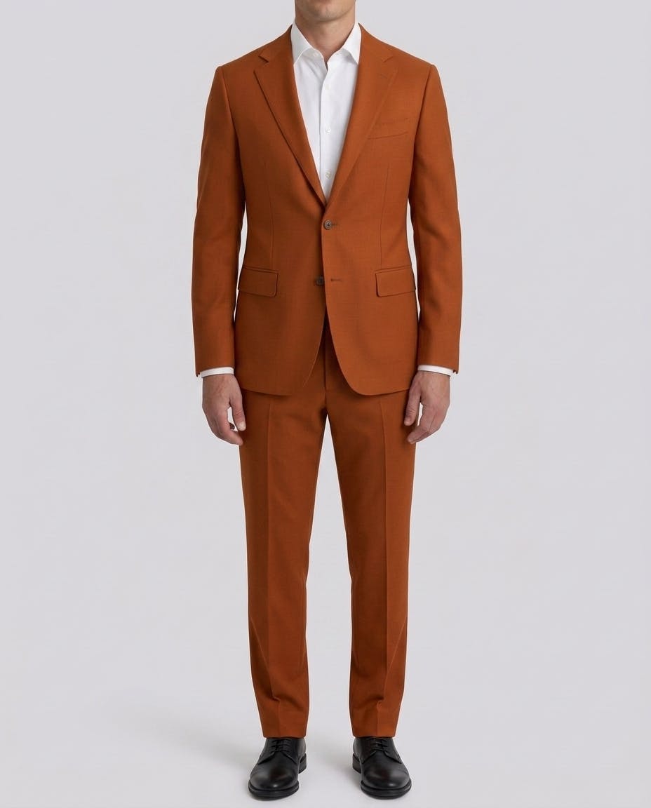 InStitchu Assereto Rust Wool Jacket — photo 2