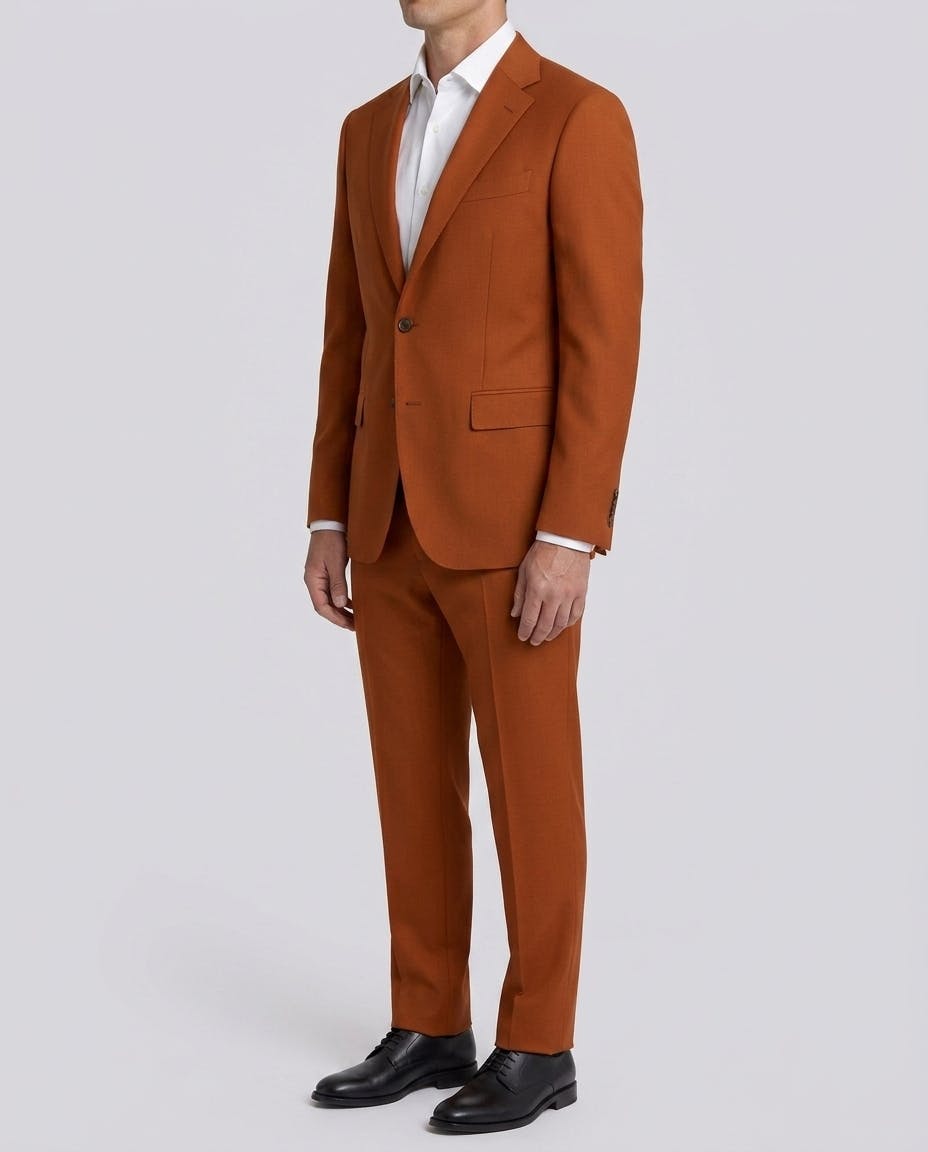 InStitchu Assereto Rust Wool Jacket — photo 3