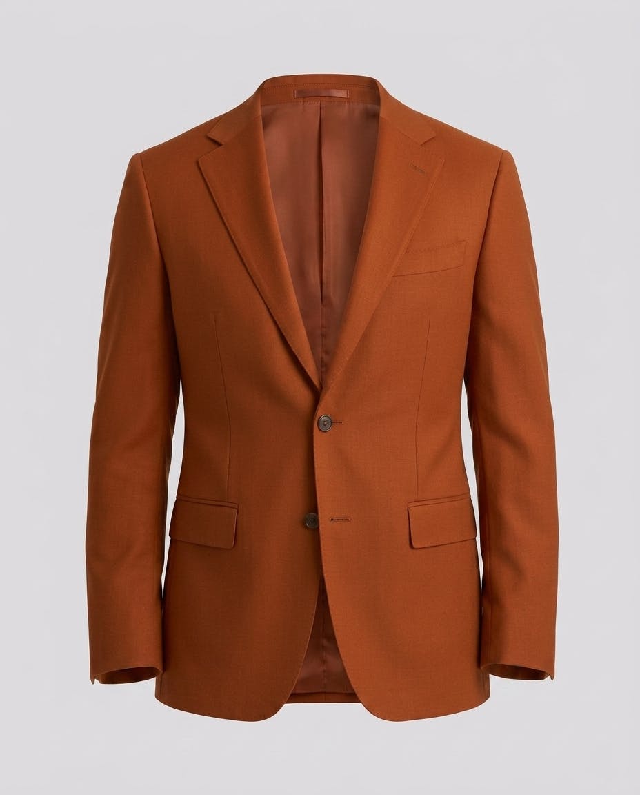 InStitchu Assereto Rust Wool Jacket — photo 4