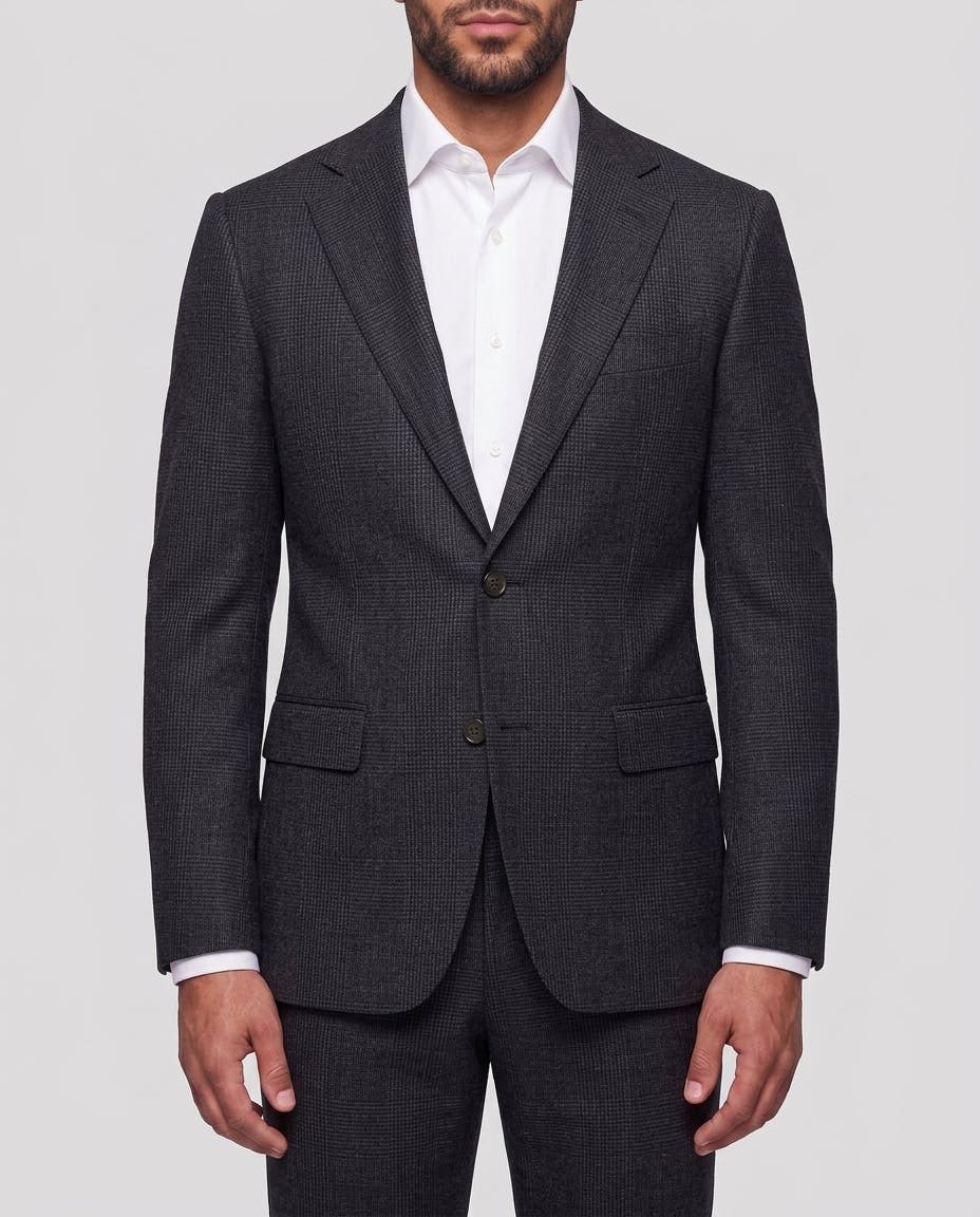 InStitchu Backer Charcoal Wool Jacket — photo 1