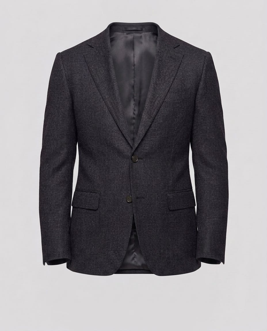 InStitchu Backer Charcoal Wool Jacket — photo 4