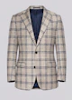 The Cortona Grey & Navy Wool Check Jacket — photo 4