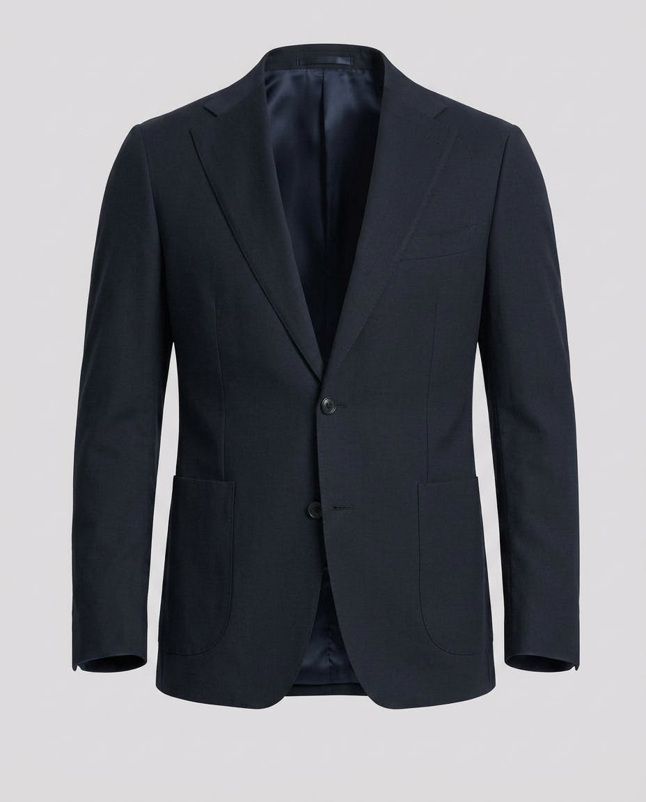 The Dijon Navy Cotton Jacket — photo 4