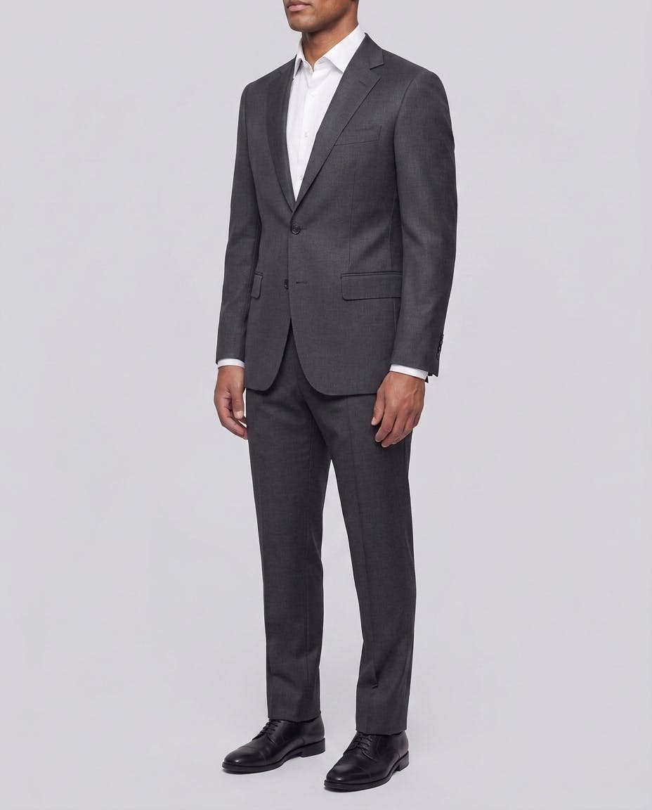 The Erith Classic Charcoal Formal Suit — photo 3