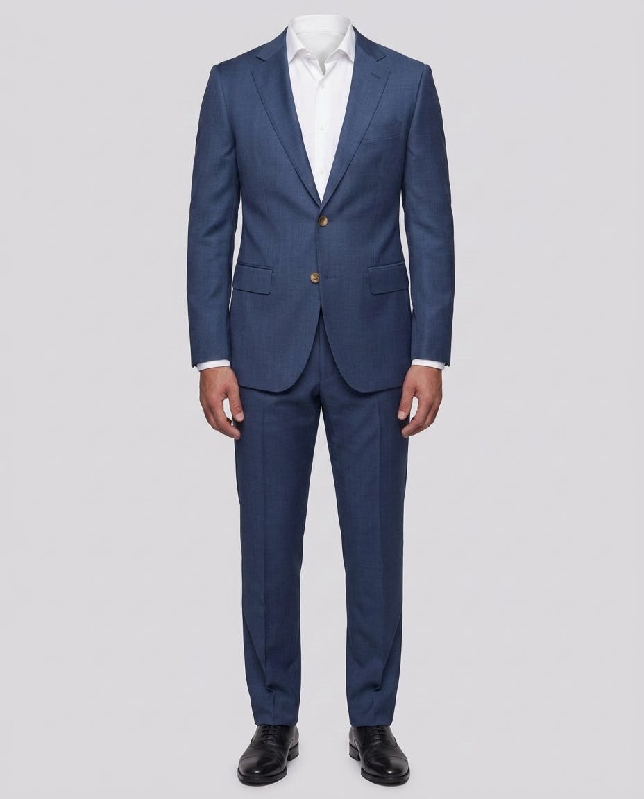 The Gainsborough Navy Plain Casual Jacket — photo 2