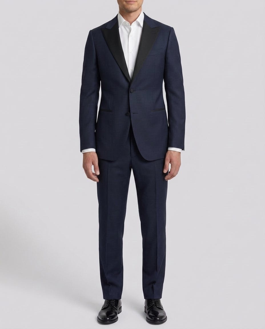 The Giordano Navy Tuxedo Suit — photo 2
