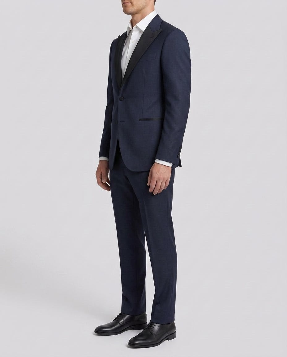 The Giordano Navy Tuxedo Suit — photo 3