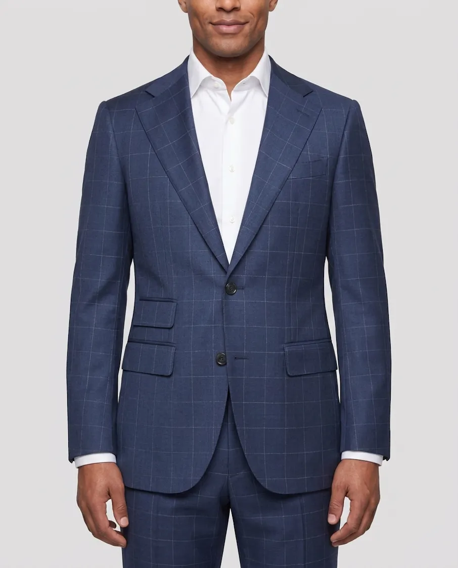 The Grant Navy Wool Jacket
