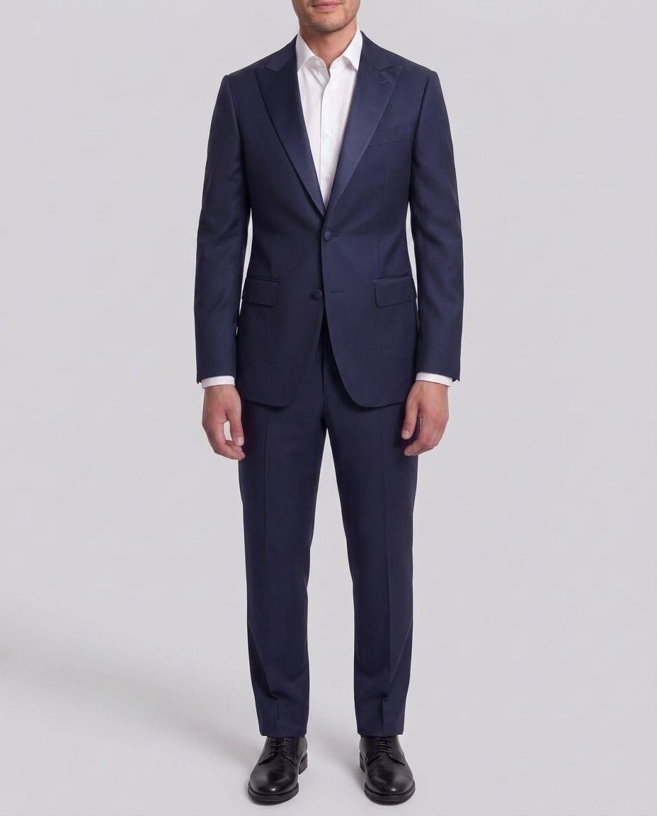 The Harlow Navy Nailhead Formal Jacket — photo 2