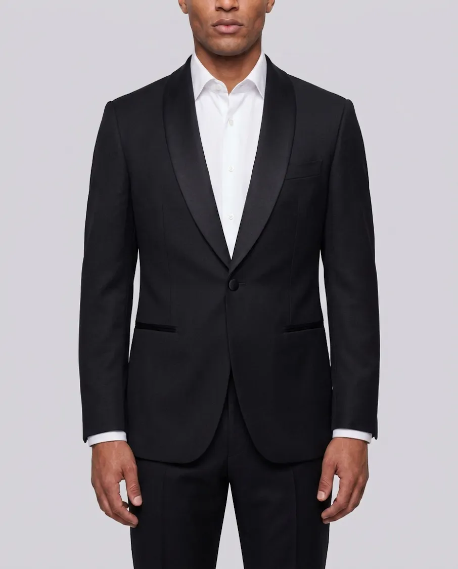 The Harrington Black Tuxedo Suit