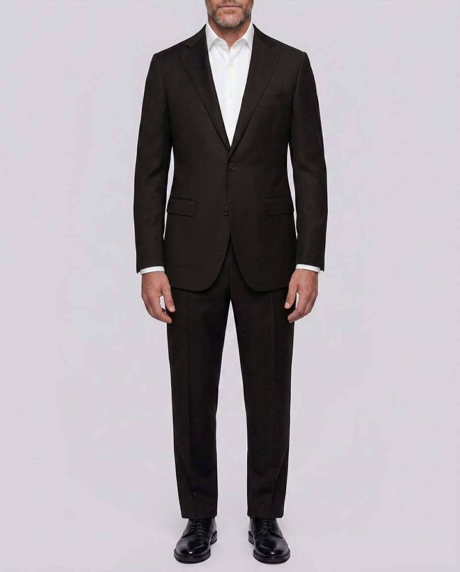 The Hunter Black Wool Blend Jacket — photo 2