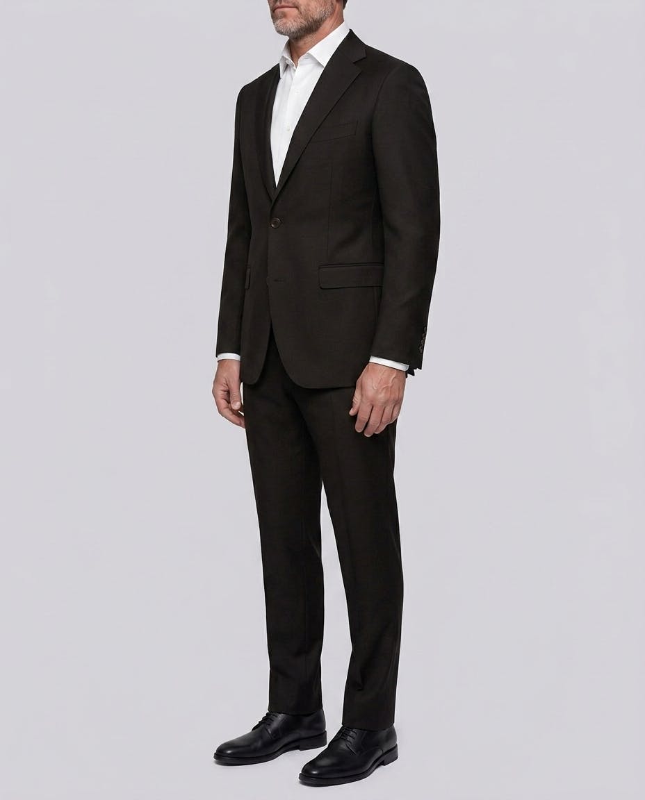 The Hunter Black Wool Blend Jacket — photo 3