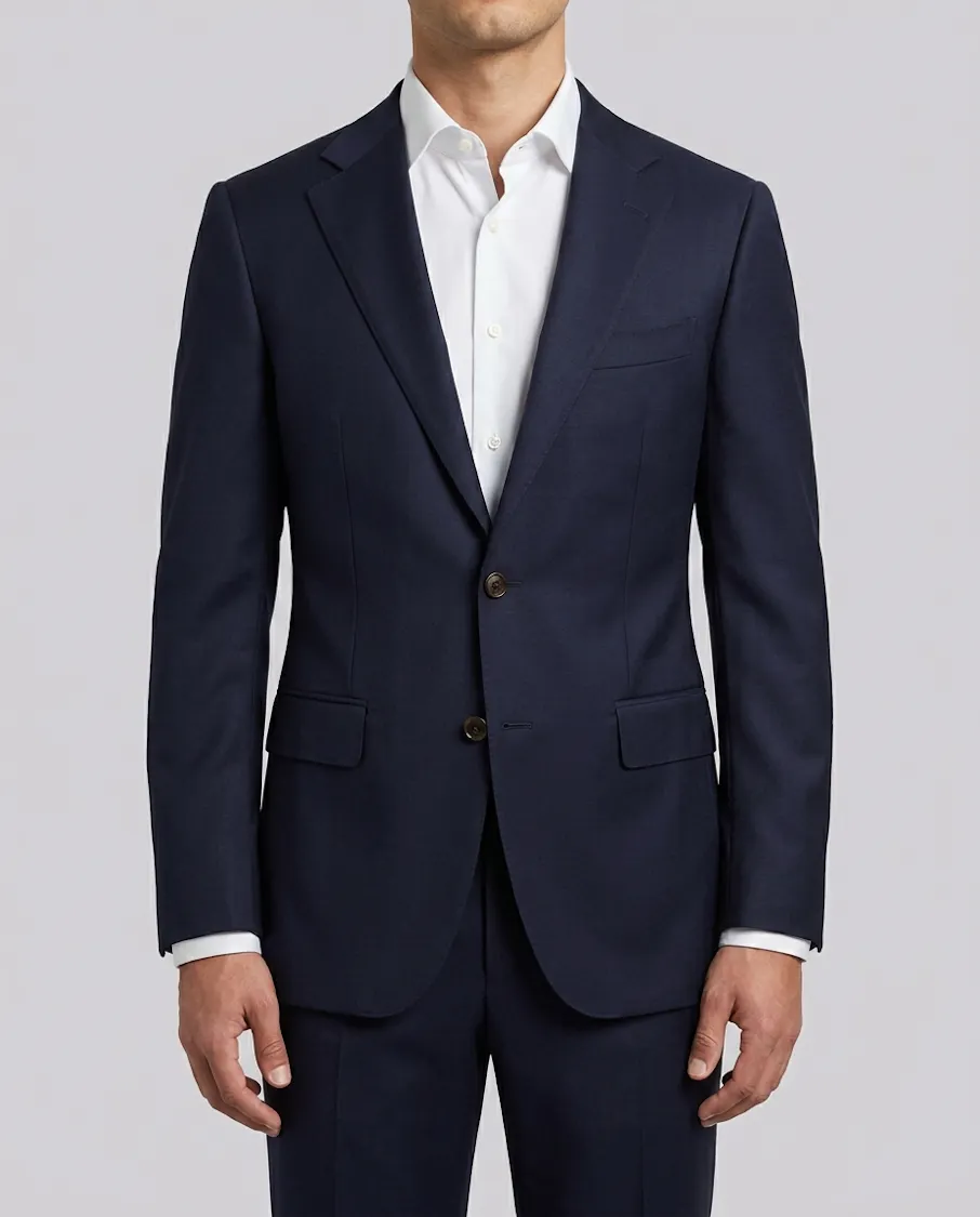 The Lucca VBC Navy Wool Suit