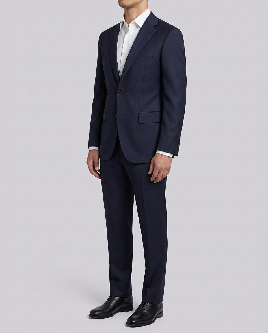 The Lucca VBC Navy Wool Suit — photo 3