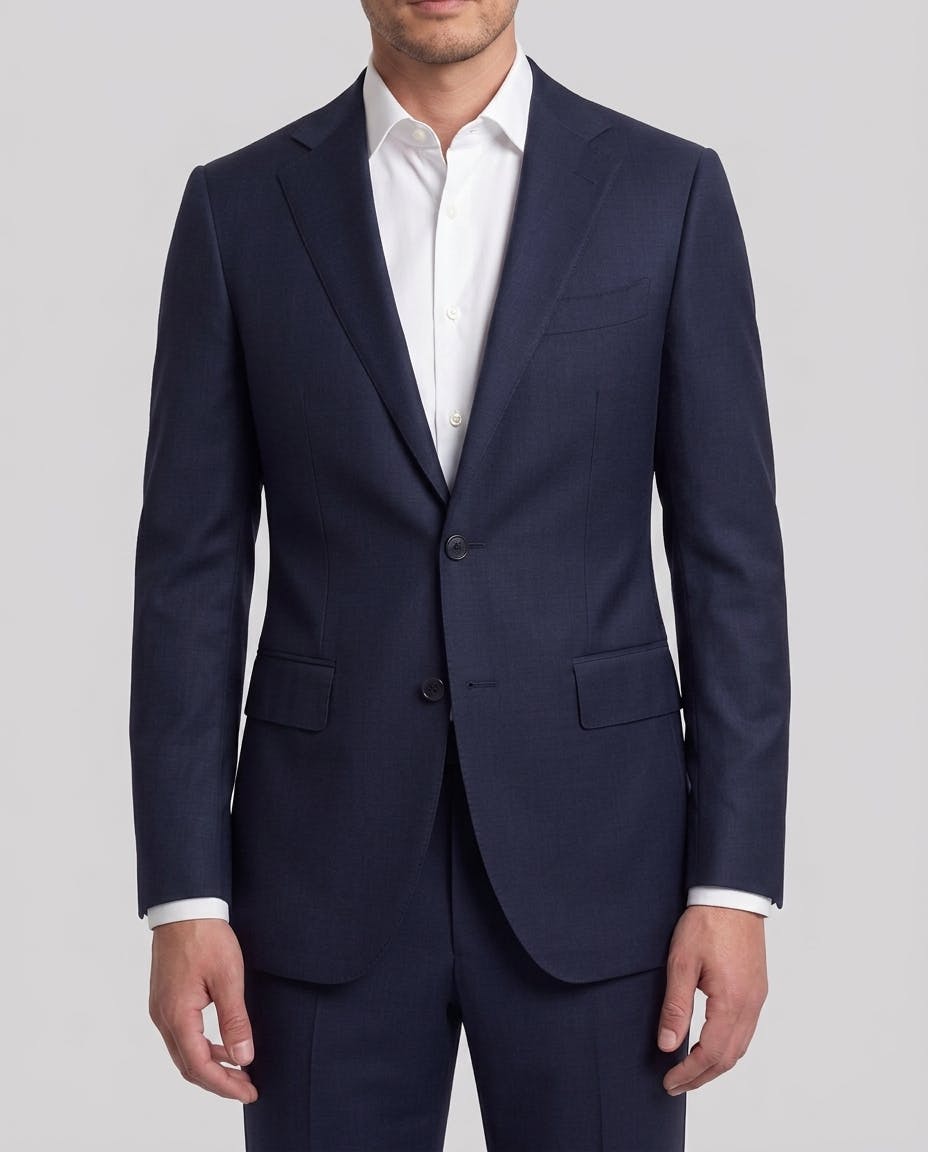 The Mudgee Navy Flannel Wool Suit — photo 1
