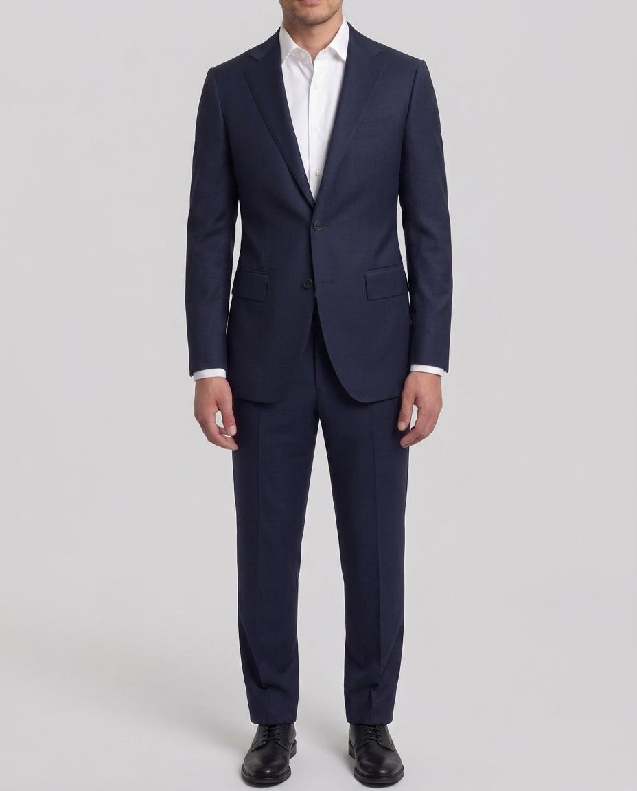The Mudgee Navy Flannel Wool Suit — photo 2