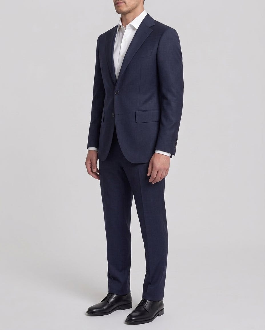 The Mudgee Navy Flannel Wool Suit — photo 3
