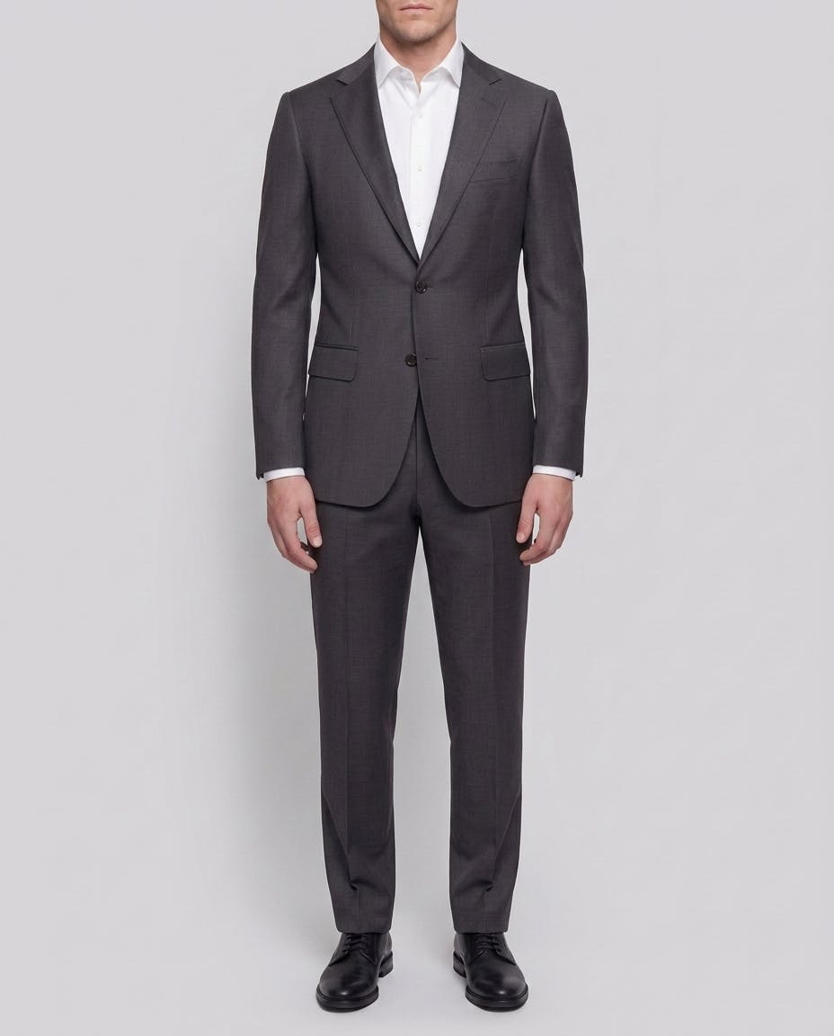 The Newbury Grey Plain Casual Jacket — photo 2