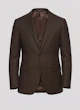 The Parma VBC Dark Brown Flannel Wool Jacket — photo 4
