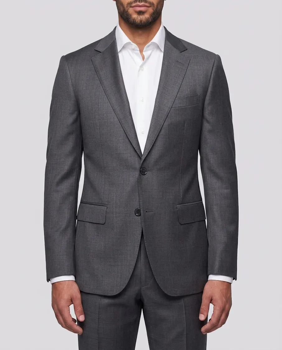 The Pershore Grey Plain Formal Jacket