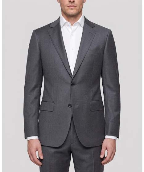 The Prescot Grey Fine Flannel Suit — photo 1