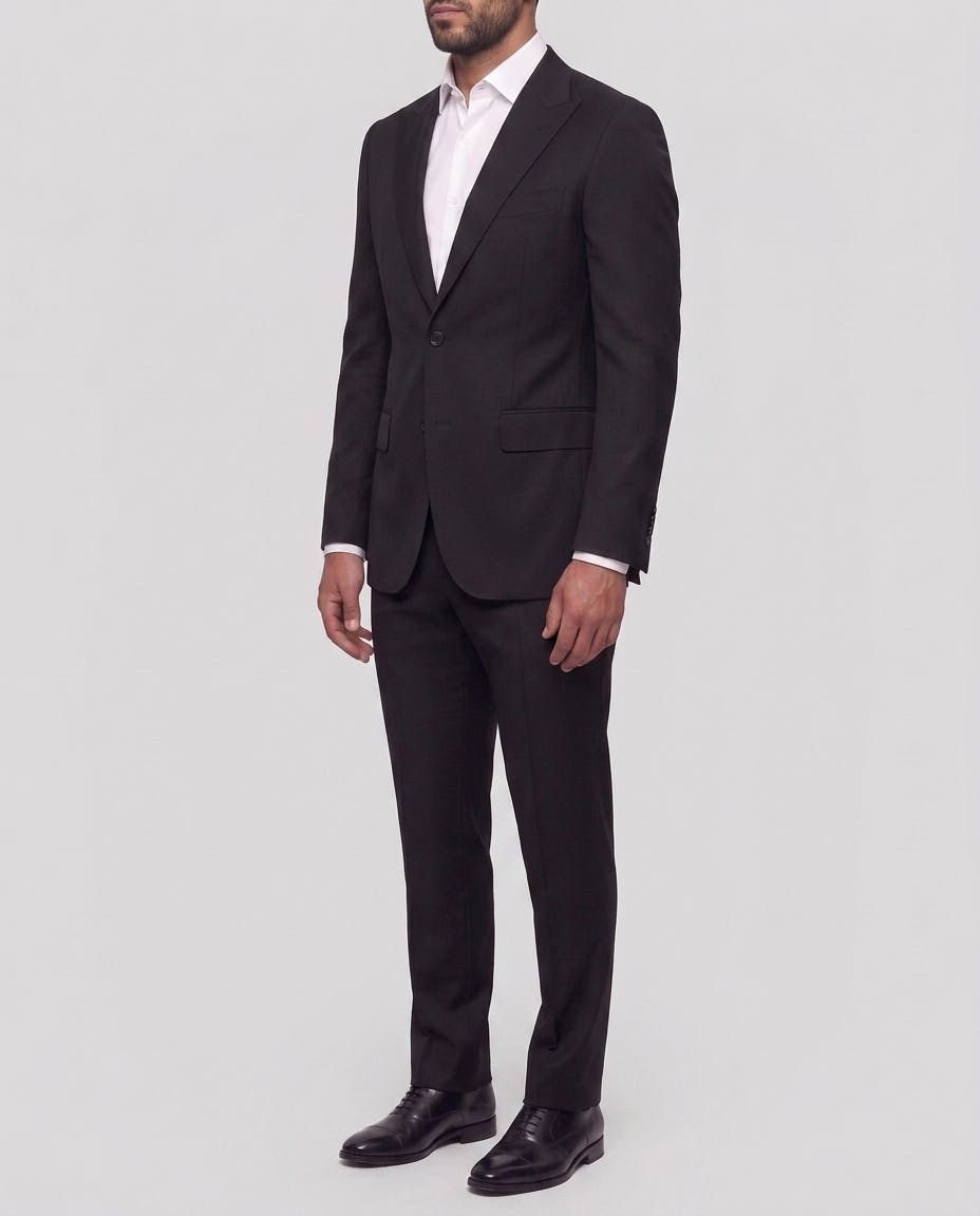The Ramsay Black Plain Formal Jacket — photo 3