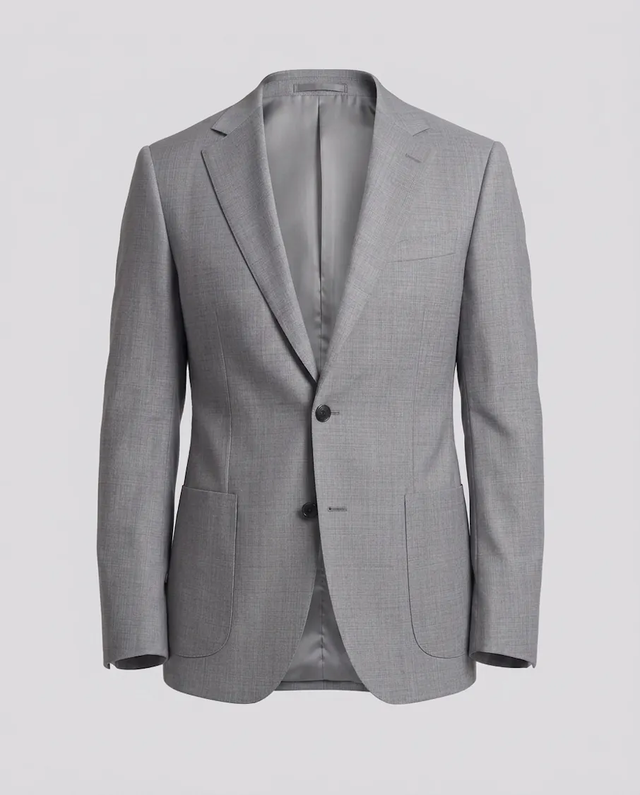 The Reigate Light Grey Textured All Purpose Suit