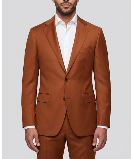 The Scafatti VBC Rust Orange Wool Jacket — photo 1