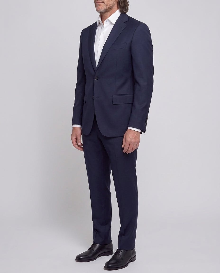 The Tetbury Navy Twill Business Suit — photo 3