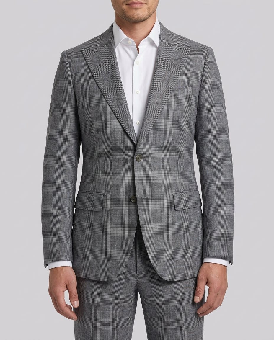 InStitchu Tottenham Grey Wool Suit Jacket — photo 1