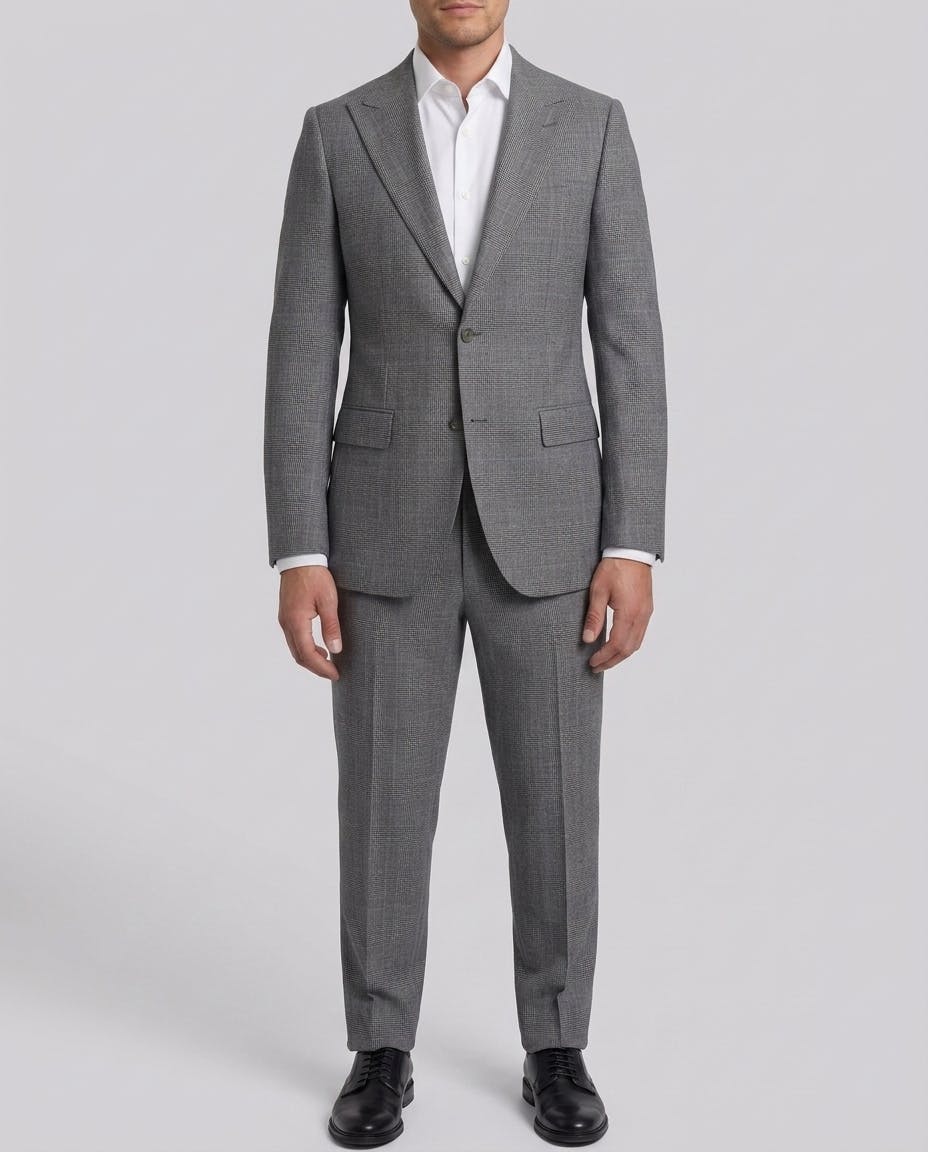 InStitchu Tottenham Grey Wool Suit Jacket — photo 2