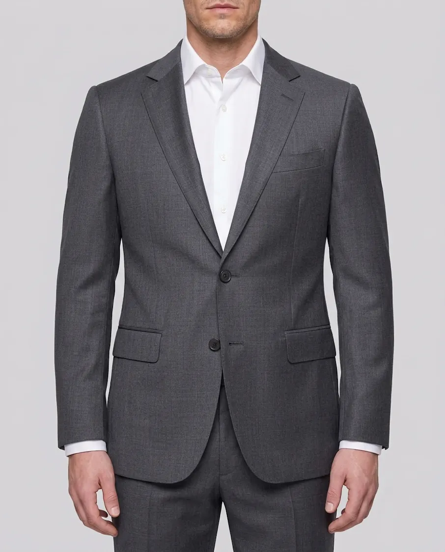 The Warwick Grey Plain Formal Jacket