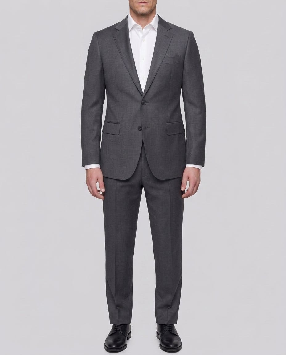 The Warwick Grey Plain Formal Jacket — photo 2
