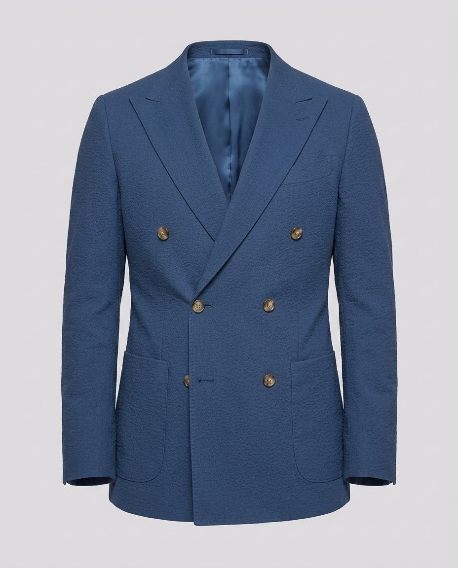 Tommy Wool Seersucker Suit — photo 4