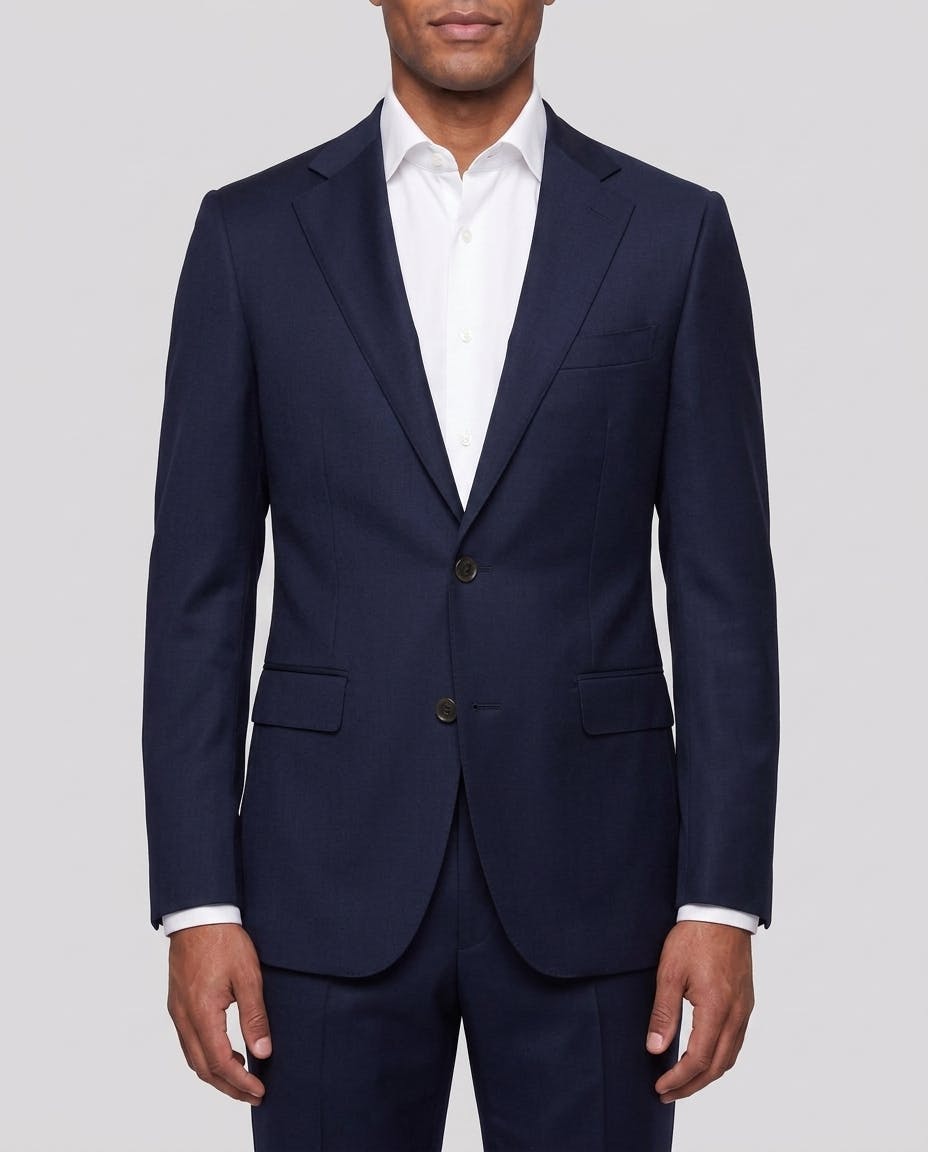 Trasimeno Navy Wool Suit — photo 1