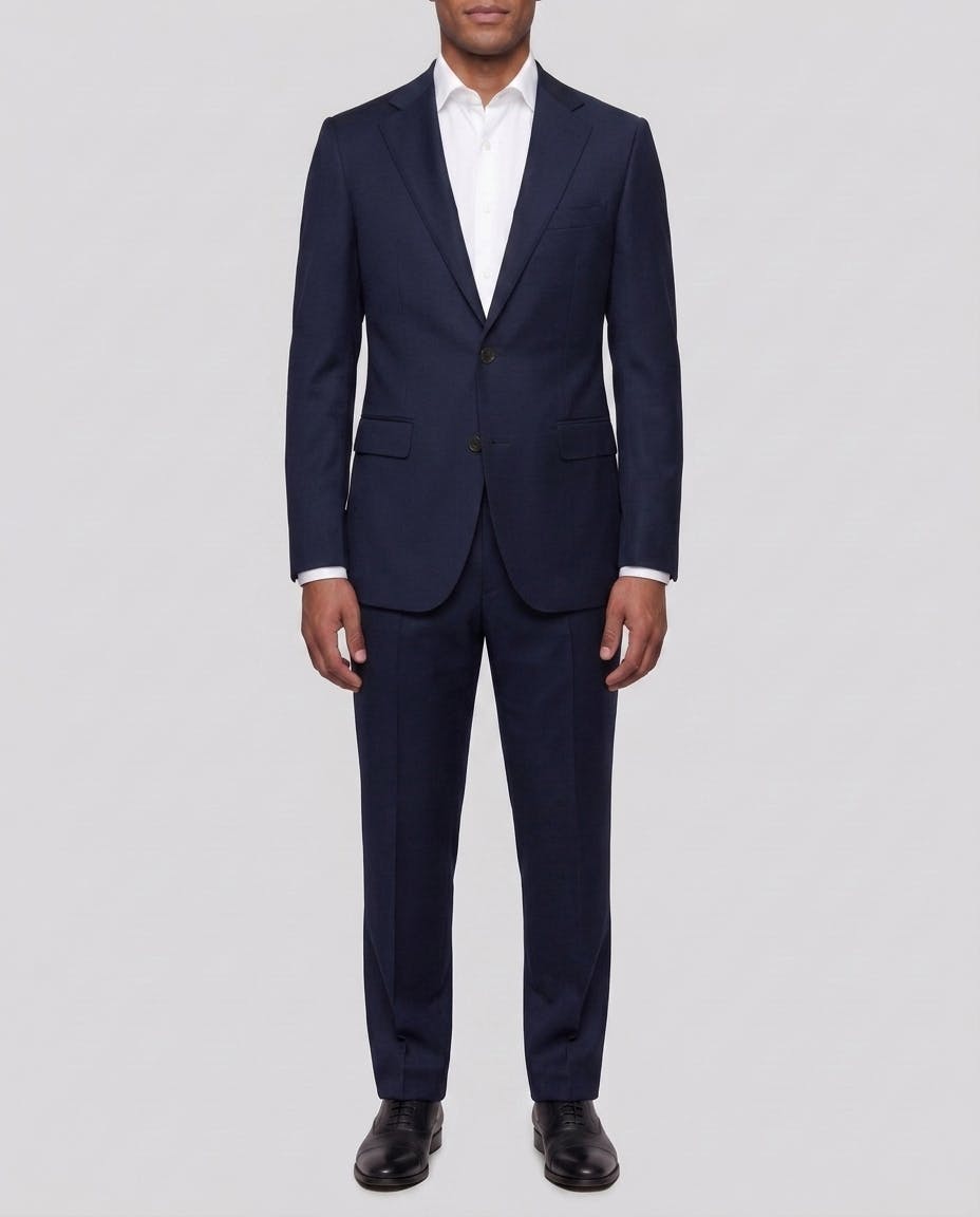 Trasimeno Navy Wool Suit — photo 2