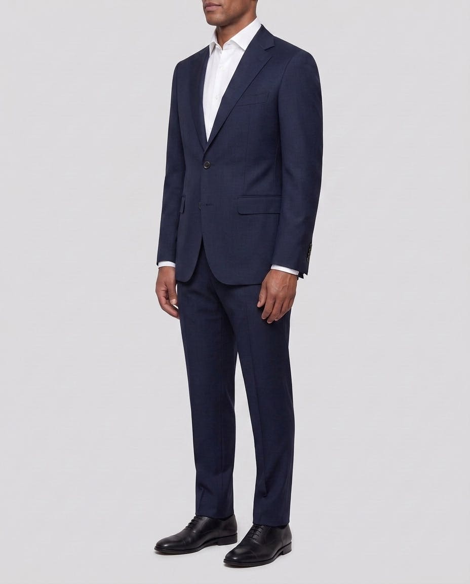 Trasimeno Navy Wool Suit — photo 3