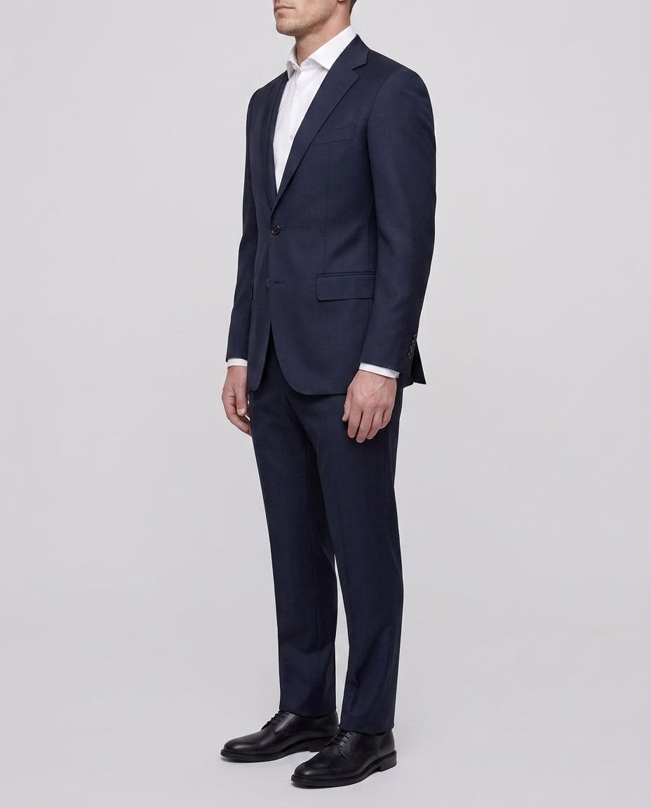 Vade Navy Wool Suit — photo 3