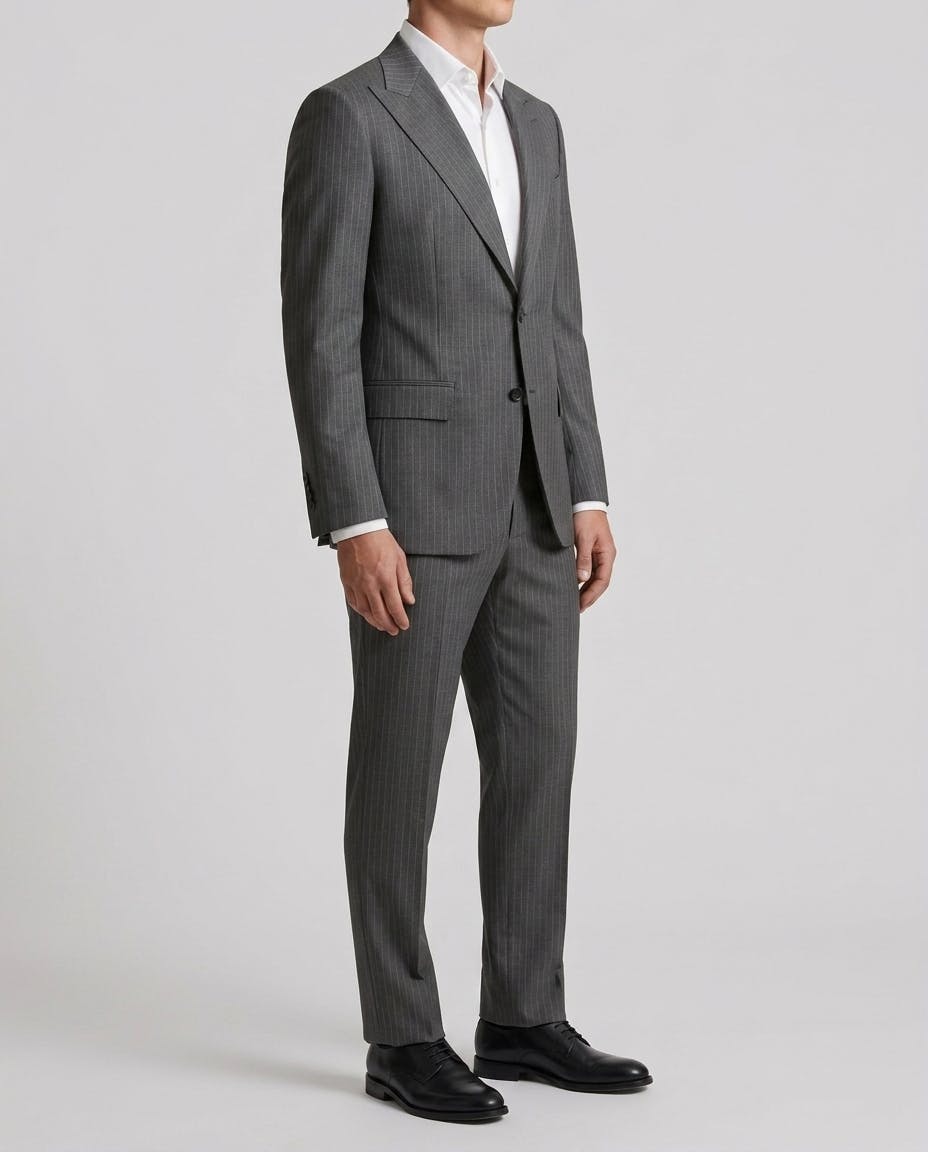 Wellington Grey Wool Suit — photo 3
