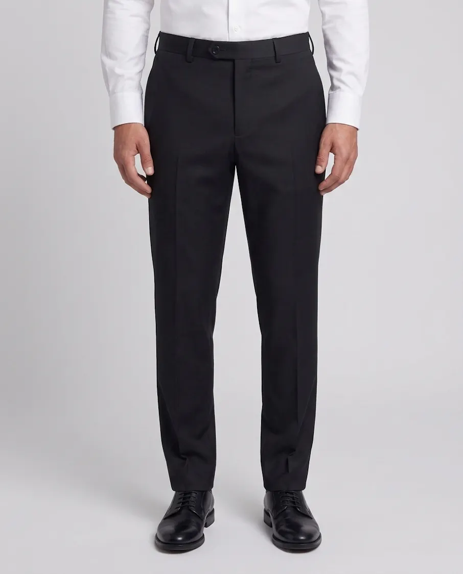 Bellingham Black Wool Pants