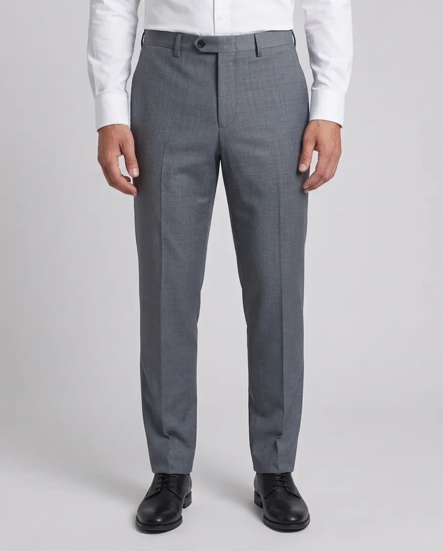 Blight Grey Wool Pant