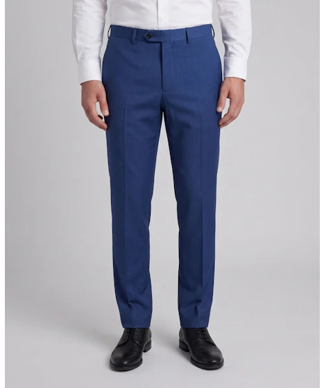 Donegal Blue Wool Pants — photo 1