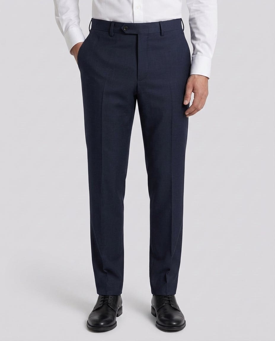 The Giordano Navy Tuxedo Pants — photo 1